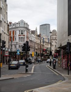 Shaftesbury Avenue en la actualidad.