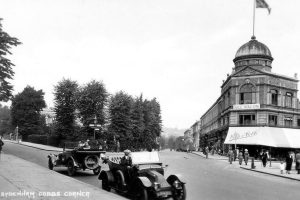 Coobs Corner en la década de 1920. Postal de la época.