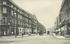 Ebury Street a principios del siglo XX. Postal de época.