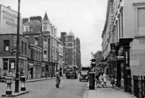 Fullham Road en 1935. Fuente desconocida.