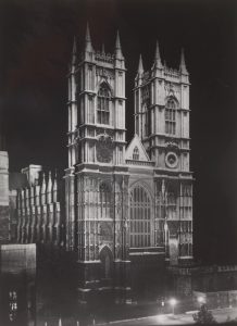 Westminster Abbey hacia 1910. Fotografía de George Davison Reid procedente del London Museum.