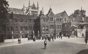 Westminster School hacia 1920. Fotografía de George Davison Reid procedente del London Museum.