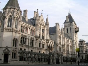 Royal Courts of Justice en la actualidad. Imagen procedente de Wikipedia.