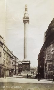 Columna en 1899. Postal de época procedente de The National Archives.