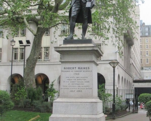 Statue of one of London's heroes