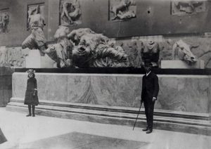 Elgin Marbles en 1890. Imagen procedente de Trustees of the British Museum.