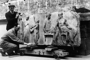 Elgin Marbles a finales del siglo XIX. Fuente desconocida.