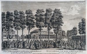 Ranelagh Gardens en 1759. Grabado de Giovanni Antonio Canal (Canaletto) procedente del London Museum.