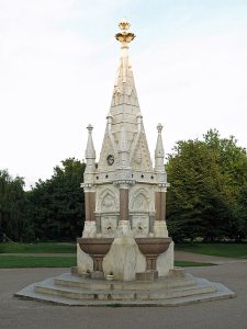 Readymoney Drinking Fountain en la actualidad. Imagen procedente de Wikipedia.