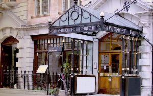 Berchestenin Hall, ya renombrado Wigmore Hall, en la actualidad.