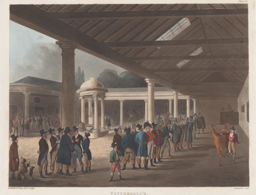 Tattersall's Horse Repository en 1809